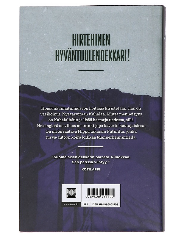 Kuhala ja kaimaanin hymy - Ropponen, Markku - Jännitys ja dekkarit - 10105456738 - 1