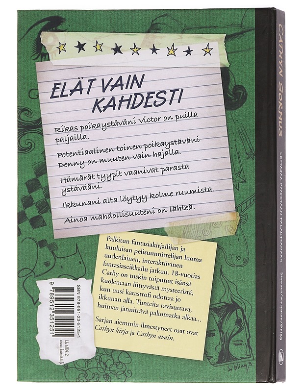 Cathyn sormus - Stewart, Sean - Fantasia- ja scifi - 10105456748 - 1