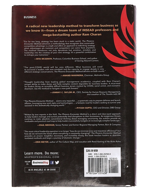 The Phoenix Encounter Method: Lead Like Your Business Is on Fire! - Ram Charan, V. "Paddy" Padmanabhan, Ian C. Woodward, Sameer Hasija - Tietokirjat ja oppaat - 10105456758 - 1