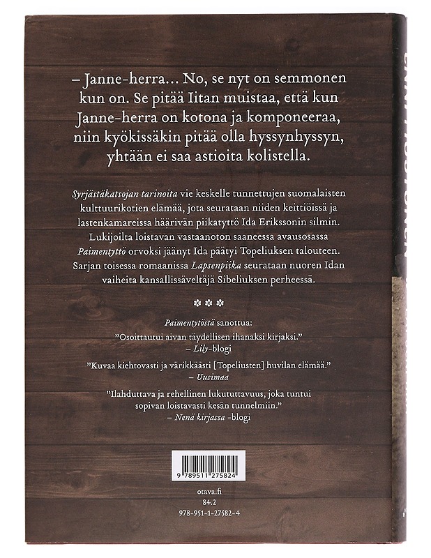 Lapsenpiika - Mustonen, Enni - Romaanit ja novellit - 10105456769 - 1