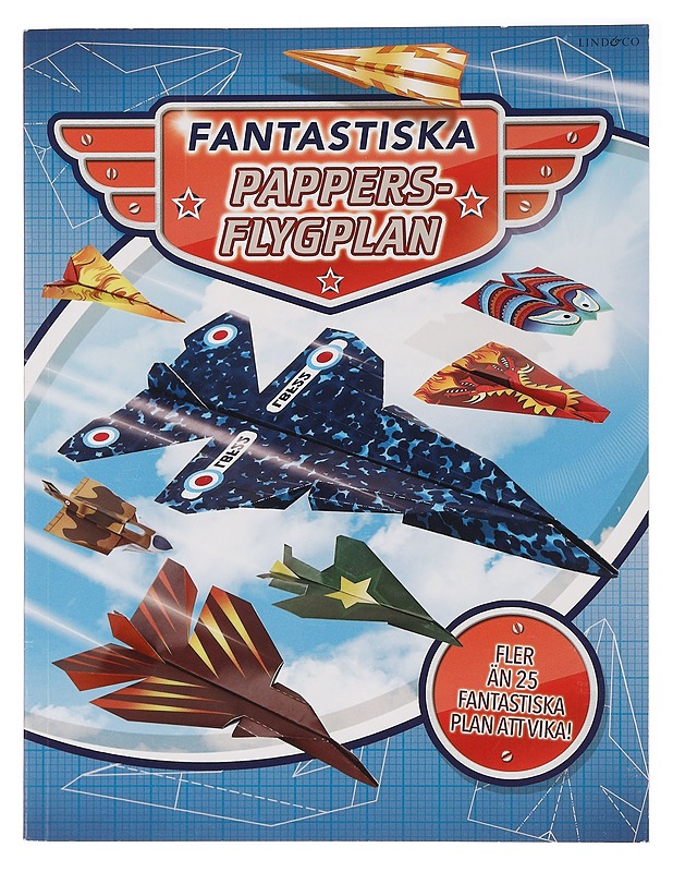 Fantastiska pappersflygplan - Lastenkirjat - 10105456776 - 0