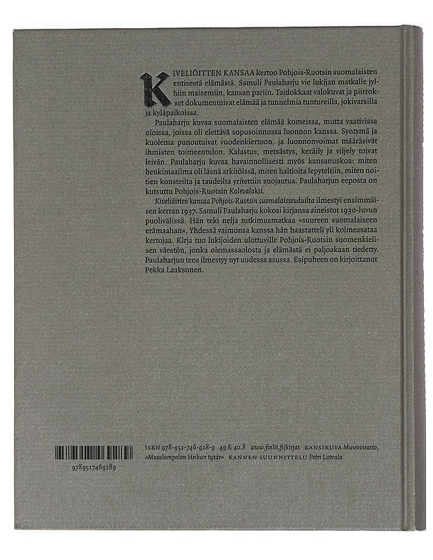 Kiveliöitten kansaa Pohjois-Ruotsin suomalaisseuduilta - Paulaharju, Samuli - Tietokirjat ja oppaat - 10105456788 - 1