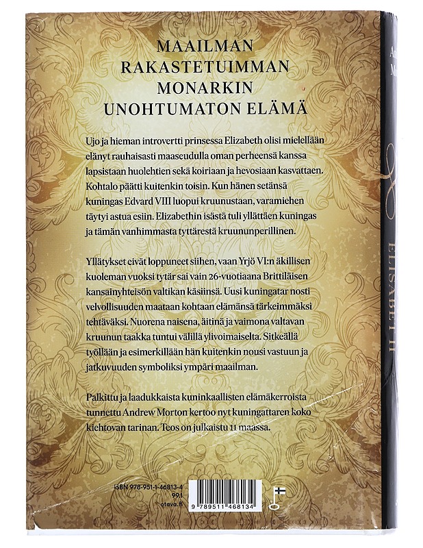 Kuningatar Elisabet II - Morton, Andrew - Elämäkerrat ja muistelmat - 10105456804 - 1