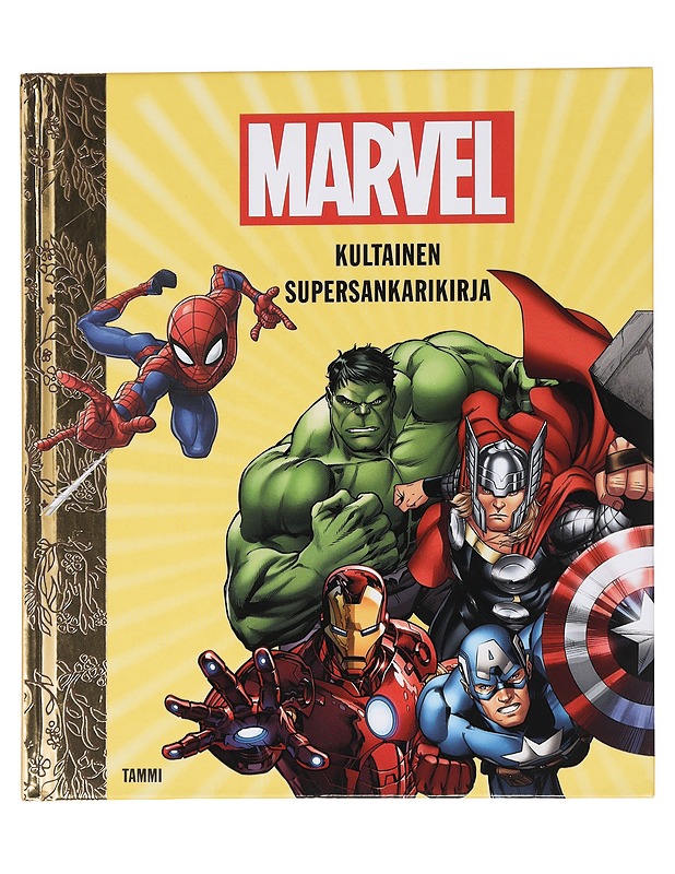 Kultainen supersankarikirja - Hulkkonen, Antti - Lastenkirjat - 10105456806 - 0