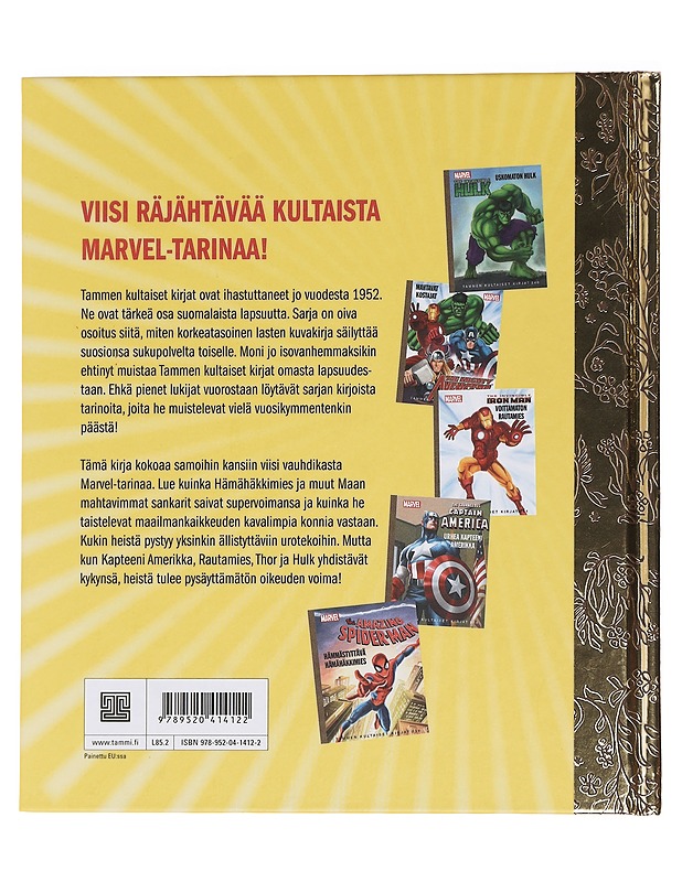 Kultainen supersankarikirja - Hulkkonen, Antti - Lastenkirjat - 10105456806 - 1