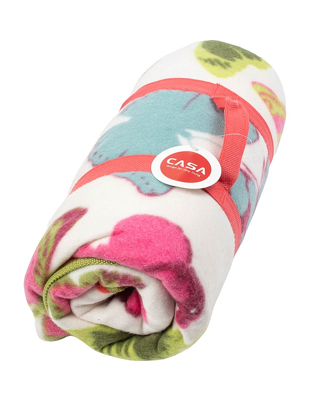 CASA Butterfly piknikviltti, 130 x 170 cm - Muut kodintekstiilit - 10105456829 - 0