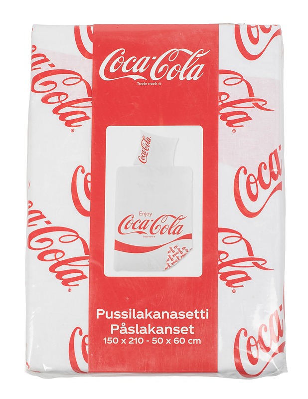 COCA-COLA pussilakanasetti, 150 x 210 cm - Liinavaatteet - 10105456830 - 0