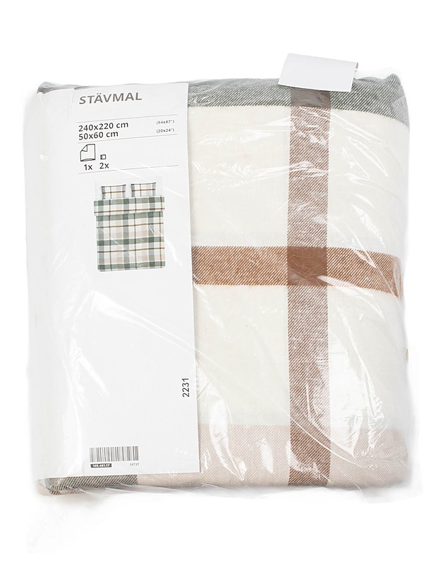IKEA Stävmal flanellipussilakanasetti, 240 x 220 cm - Liinavaatteet - 10105456846 - 0