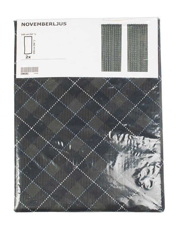 IKEA Novemberljus verhot, 145 x 250 cm - Verhot ja kapat - 10105456849 - 0