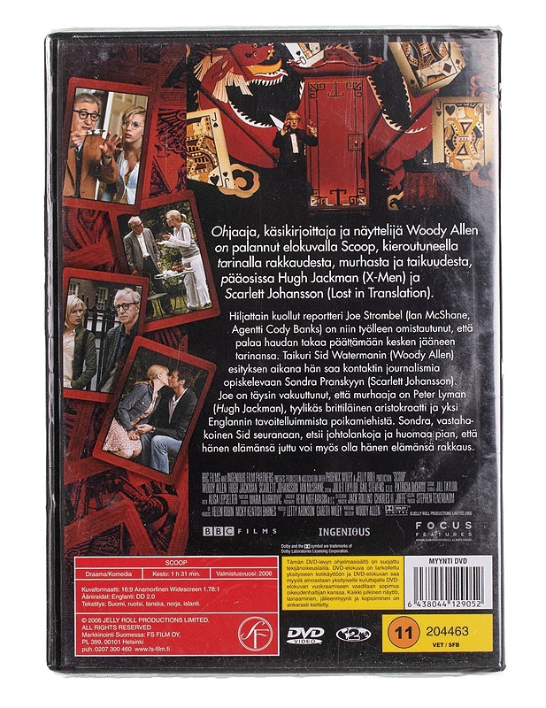 Scoop - DVD - DVD-elokuvat - 10105456919 - 1