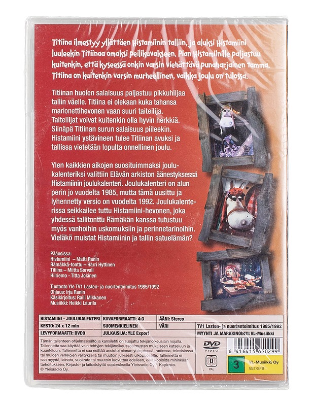 Histamiini Joulu Kalenteri - DVD - DVD-elokuvat - 10105456951 - 1