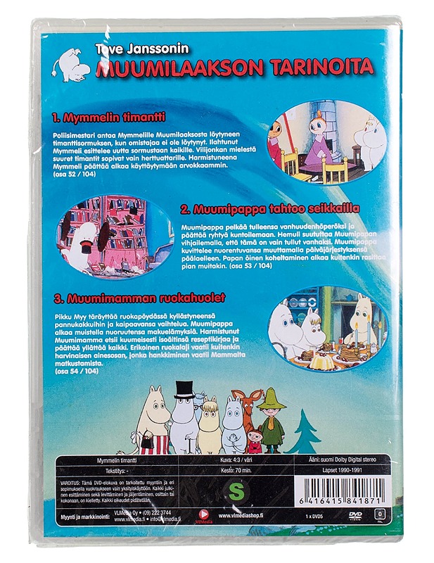 Muumi 18: Mymmelin Timantti (MTV Dubbaus) - DVD - DVD-elokuvat - 10105456960 - 1