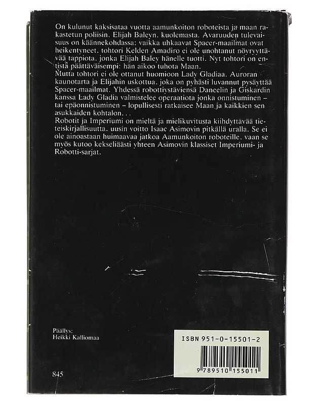 Robotit ja imperiumi - Asimov, Isaac - Fantasia- ja scifi - 10105456954 - 1