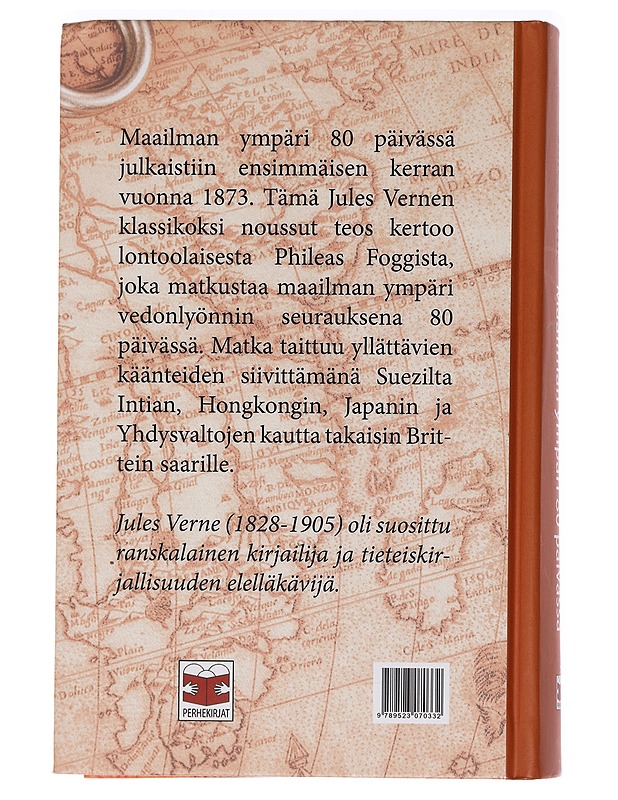 Maailman ympäri 80 päivässä - Verne, Jules - Kaunokirjallisuus - 10105456968 - 1