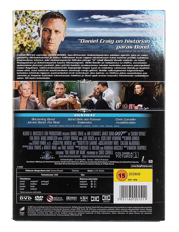 Casino Royale 007 - DVD - DVD-elokuvat - 10105456984 - 1