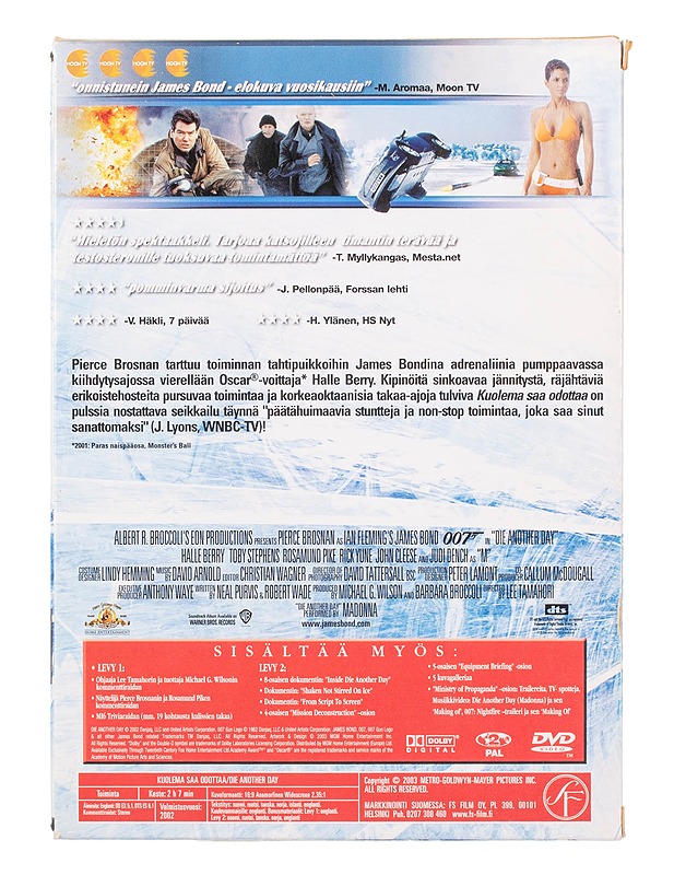 Kuolema Saa Odottaa 007 - DVD - DVD-elokuvat - 10105456993 - 1