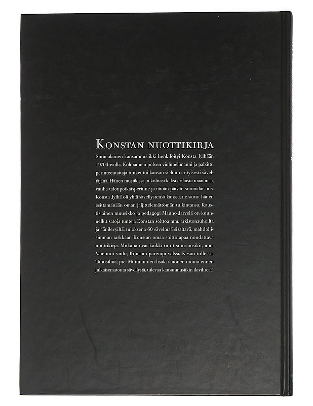 Konstan nuottikirja - Järvelä, Mauno - Musiikki- ja elokuvakirjat - 10105456991 - 1