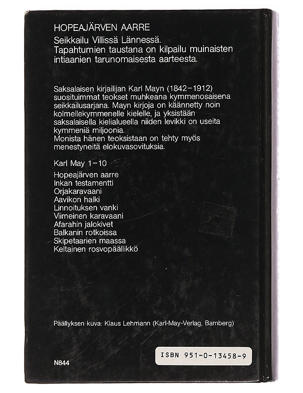 Hopeajärven aarre - May, Karl - Kaunokirjallisuus - 10105456994 - 1