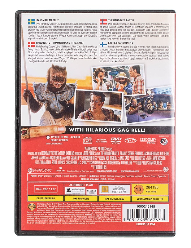 The Hangover part II - DVD - DVD-elokuvat - 10105457012 - 1