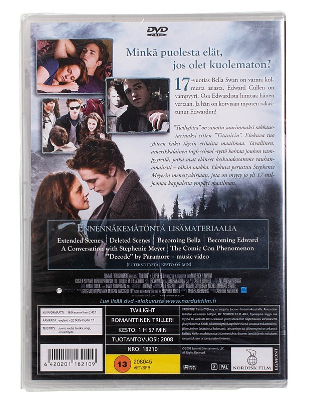 Twilight Houkutus - DVD - DVD-elokuvat - 10105457020 - 1