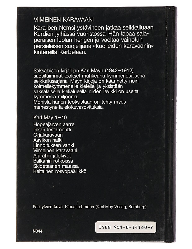 Viimeinen karavaani - May, Karl - Kaunokirjallisuus - 10105457021 - 1