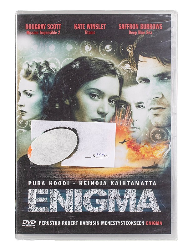 Enigma - DVD - DVD-elokuvat - 10105457048 - 0