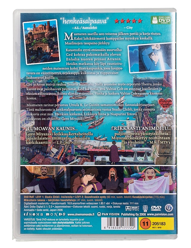 Maameren Tarinat - DVD - DVD-elokuvat - 10105457053 - 1