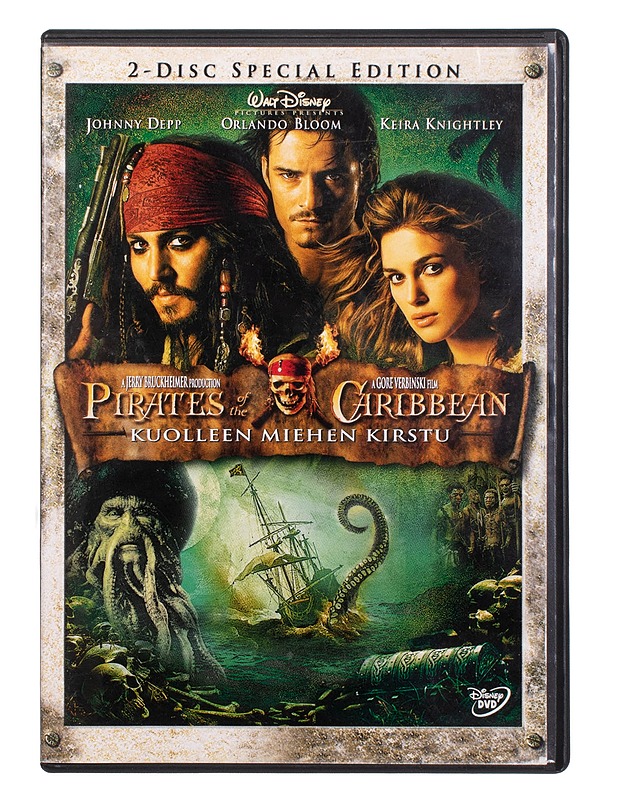 Pirates Of The Carribean: Kuolleen Miehen Kirstu - DVD - DVD-elokuvat - 10105457062 - 0