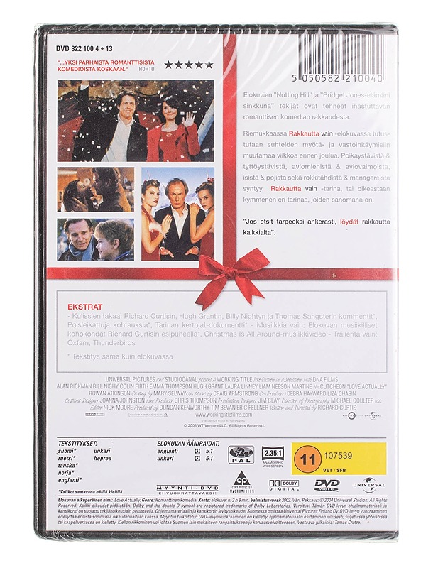 Rakkautta Vain - DVD - DVD-elokuvat - 10105457088 - 1