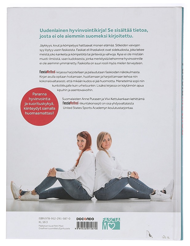 FasciaMethod : terve ja kiinteä keho - Puranen, Anne - Tietokirjat ja oppaat - 10105457100 - 1