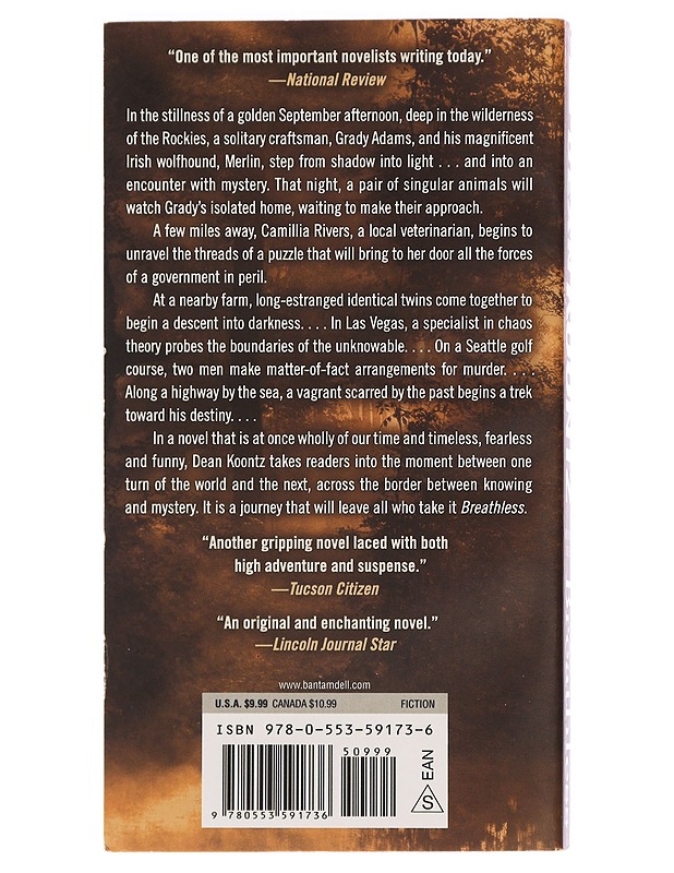 Dea Koontz - Breathless - Elämäkerrat ja muistelmat - 10105457114 - 1