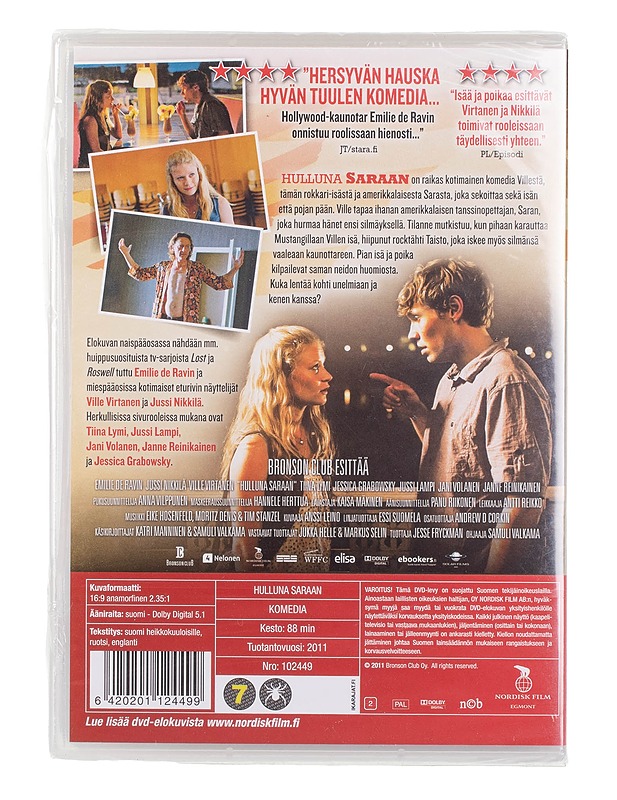 Hulluna Saraan - DVD - DVD-elokuvat - 10105457116 - 1