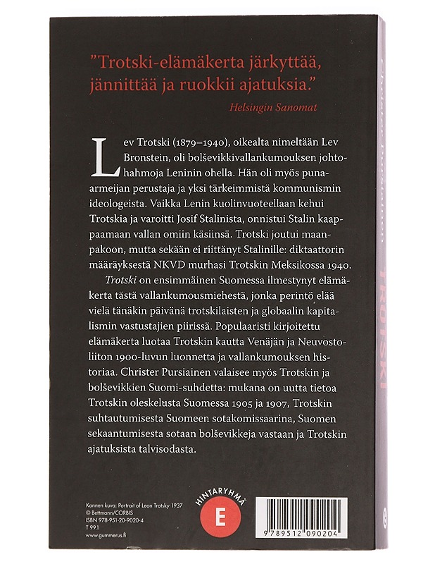 Trotski - Christer Pursiainen - Elämäkerrat ja muistelmat - 10105457121 - 1