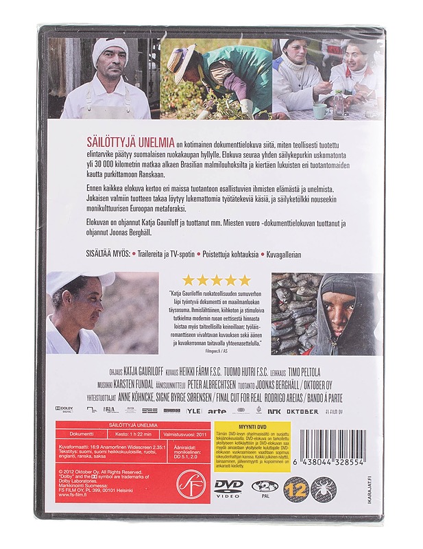 Säilöttyjä unelmia - DVD - DVD-elokuvat - 10105457129 - 1