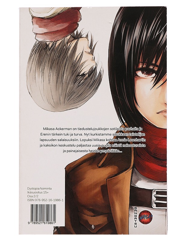 Titaanien sota : lost girls. 2 - Fuji, Ryosuke - Sarjakuvat - 10105457188 - 1