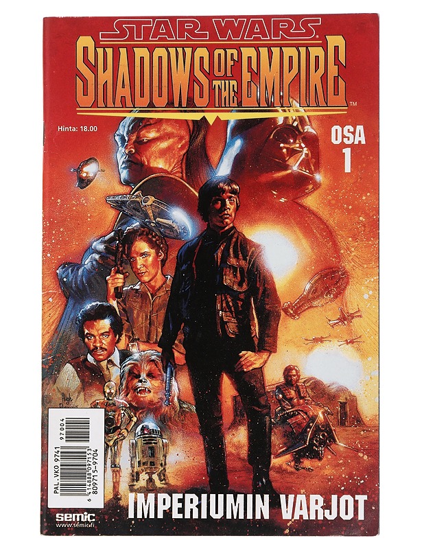 Star wars - Shadows of the Empire osa 1: Imperiumin varjot - Sarjakuvat - 10105457193 - 0