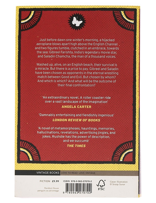 The satanic verses - Salman Rushdie - Romaanit ja novellit - 10105457202 - 1