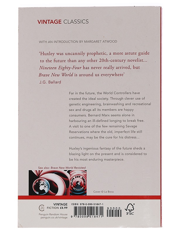 Brave new world - Huxley, Aldous - Fantasia- ja scifi - 10105457208 - 1