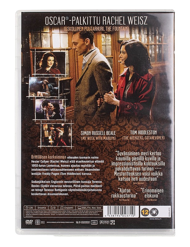 Syvänsininen Meri - DVD - DVD-elokuvat - 10105457218 - 1