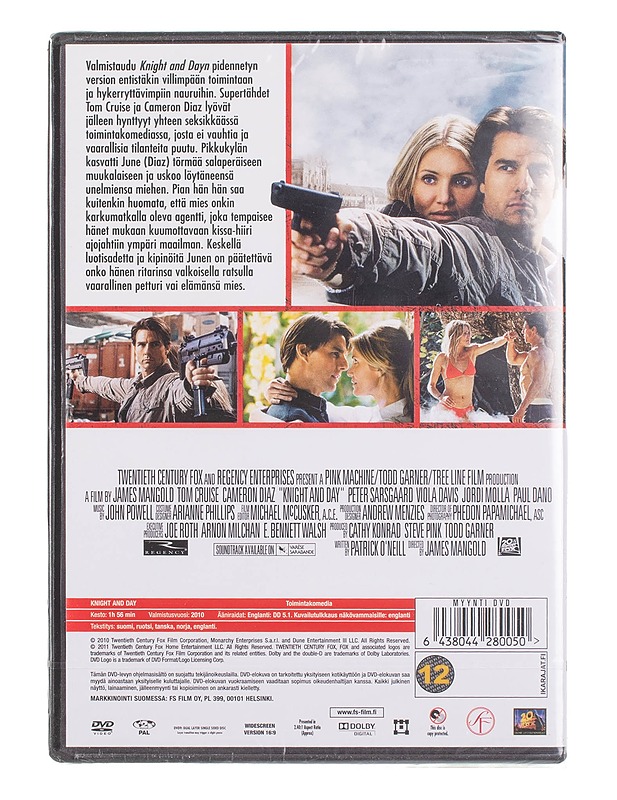 Knight and Day - DVD - DVD-elokuvat - 10105457221 - 1