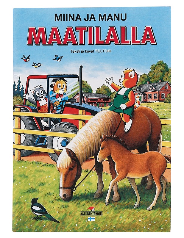 Miina ja Manu maatilalla - Teutori - Lastenkirjat - 10105457236 - 0