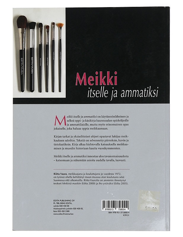 Meikki itselle ja ammatiksi - Riitta Vaara - Historiakirjat - 10105457238 - 1