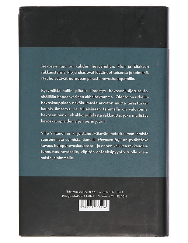 Hevosen taju - Ville Virtanen - Romaanit ja novellit - 10105457251 - 1