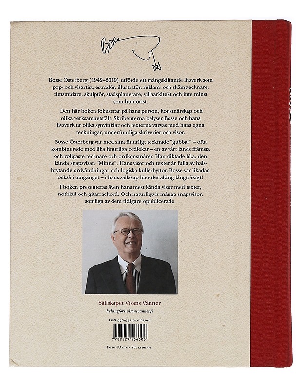 Bosse Österberg : tecknare, konstnär, visartist, arkitekt - Eriksson, Patrick - Elämäkerrat ja muistelmat - 10105457250 - 1