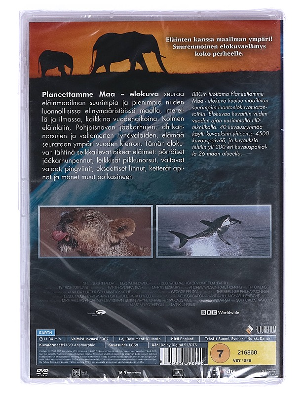 Planeettamme Maa - DVD - DVD-elokuvat - 10105457312 - 1