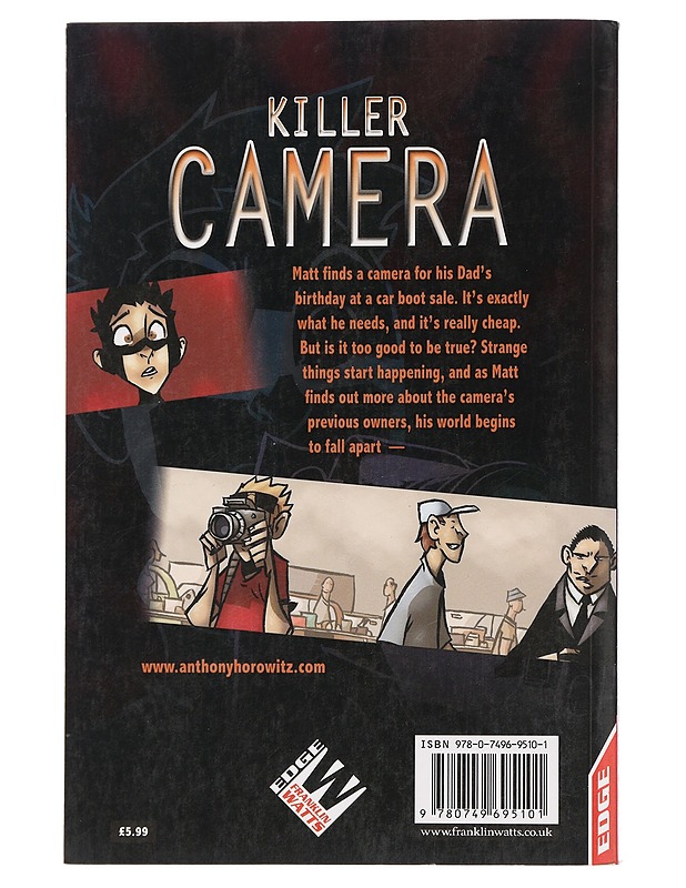 Killer camera - Anthony Horowitz - Sarjakuvat - 10105457315 - 1