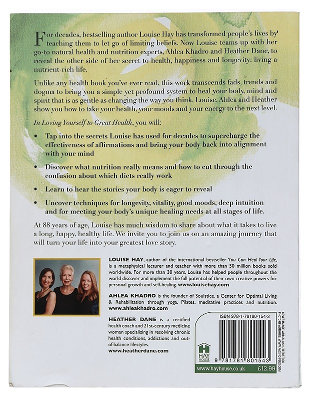 Loving yourself to great health - Louise Hay - Hyvinvointikirjat - 10105457320 - 1