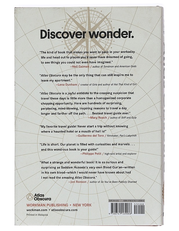 Atlas obscura : an explorer's guide to the world's hidden wonders - Foer, Joshua - Tietokirjat ja oppaat - 10105457333 - 1