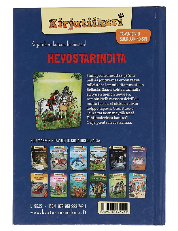 Hevostarinoita - Benn, Amelie - Lastenkirjat - 10105457344 - 1