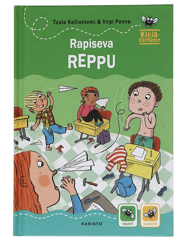 Rapiseva reppu - Kallioniemi, Tuula - Lastenkirjat - 10105457350 - 0